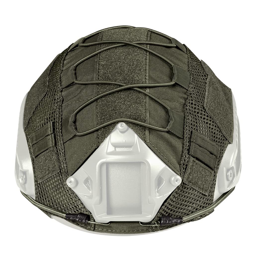 IDOGEAR Tactical Helmet Cover for Fast Helmet in Size M/L Outdoor Training Gear 500D Nylon 3802
