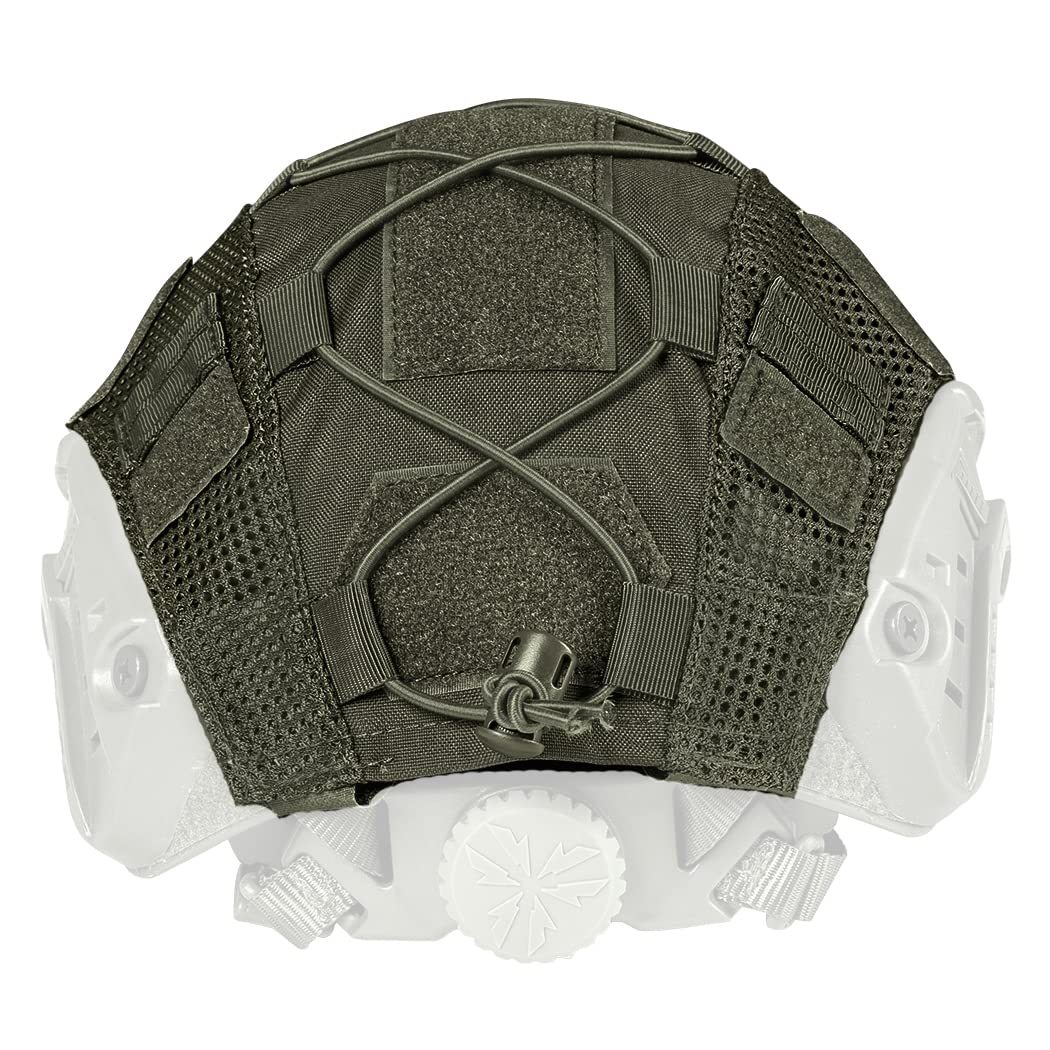 IDOGEAR Tactical Helmet Cover for Fast Helmet in Size M/L Outdoor Training Gear 500D Nylon 3802