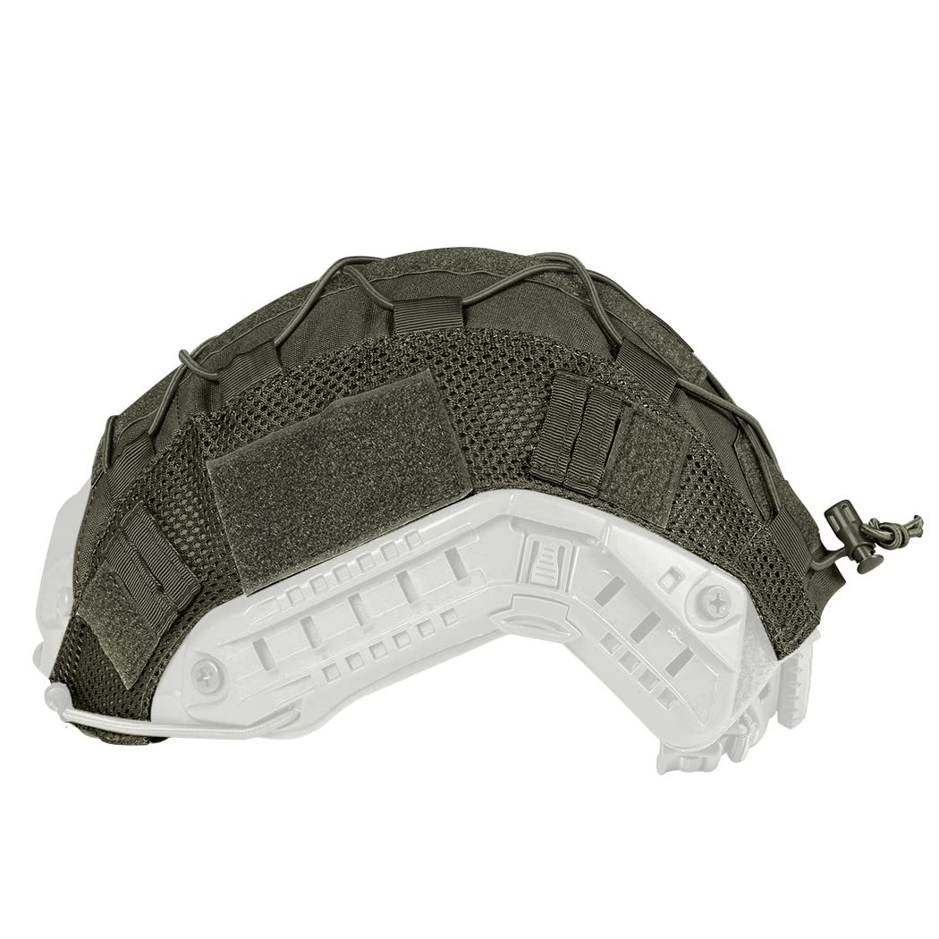 IDOGEAR Tactical Helmet Cover for Fast Helmet in Size M/L Outdoor Training Gear 500D Nylon 3802