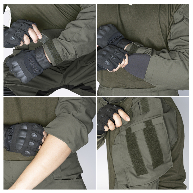 IDOGEAR Outdoor G3 Shirts with Elbow Pads Sport Men's Shirts 3101