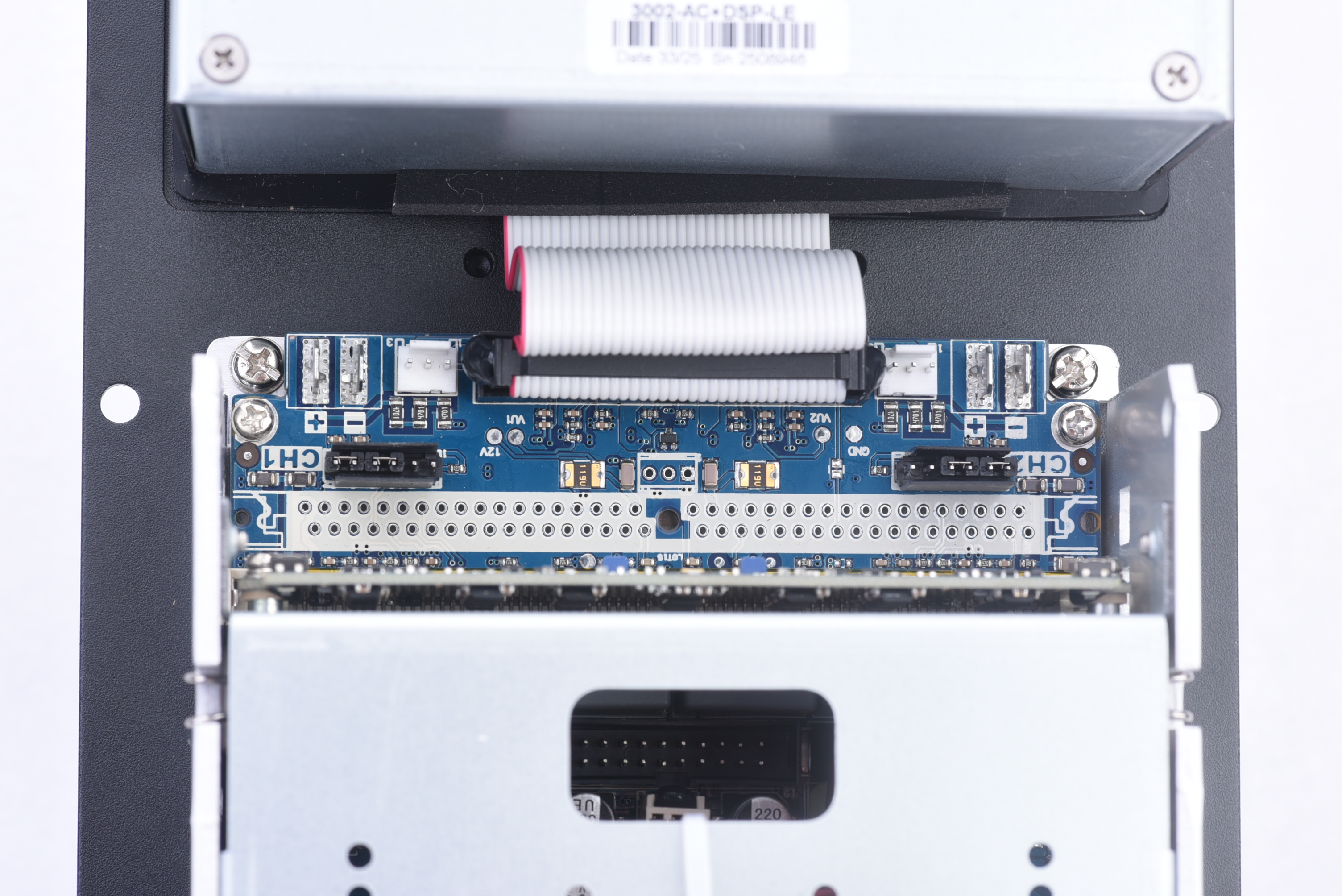 Prokustk AM3002L, Vertical Version, 2 Channel 1100W@ 8ohm Power Amplifier module, Ethernet network interface