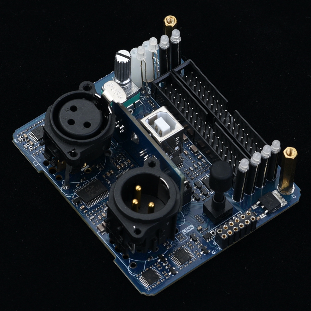 DSP module for Power Soft Amplifier module