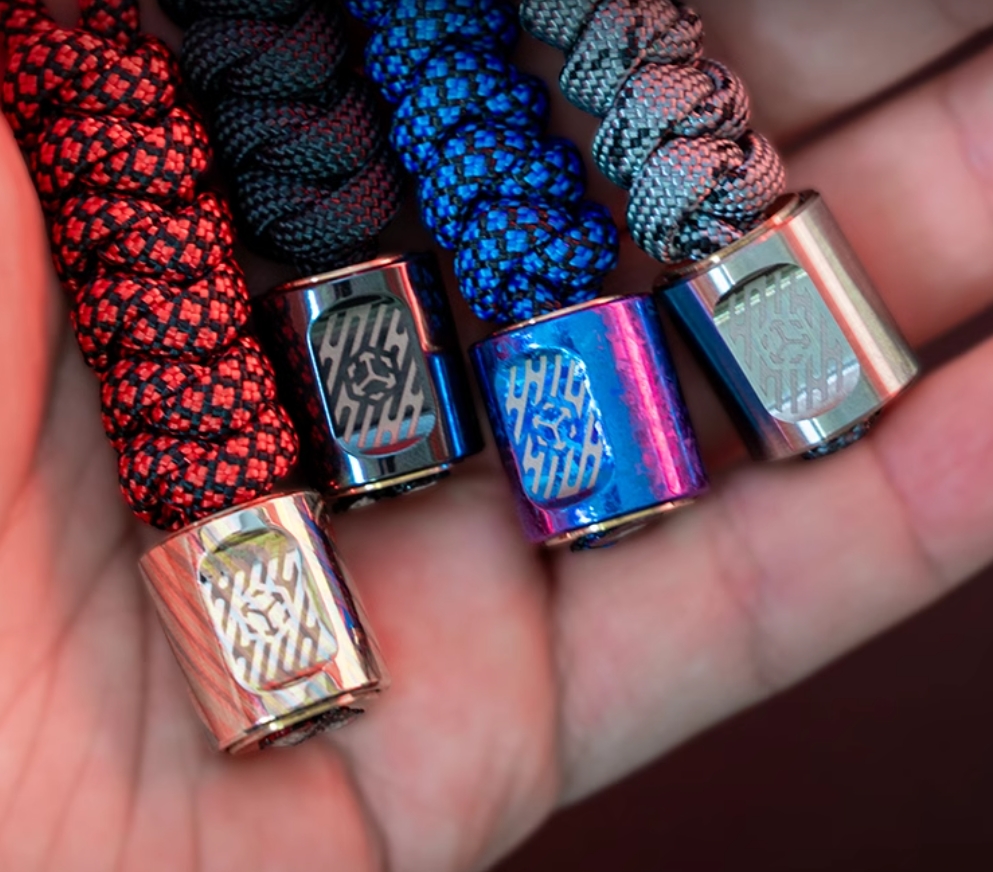 Scroll Fidget Spinner Pendant