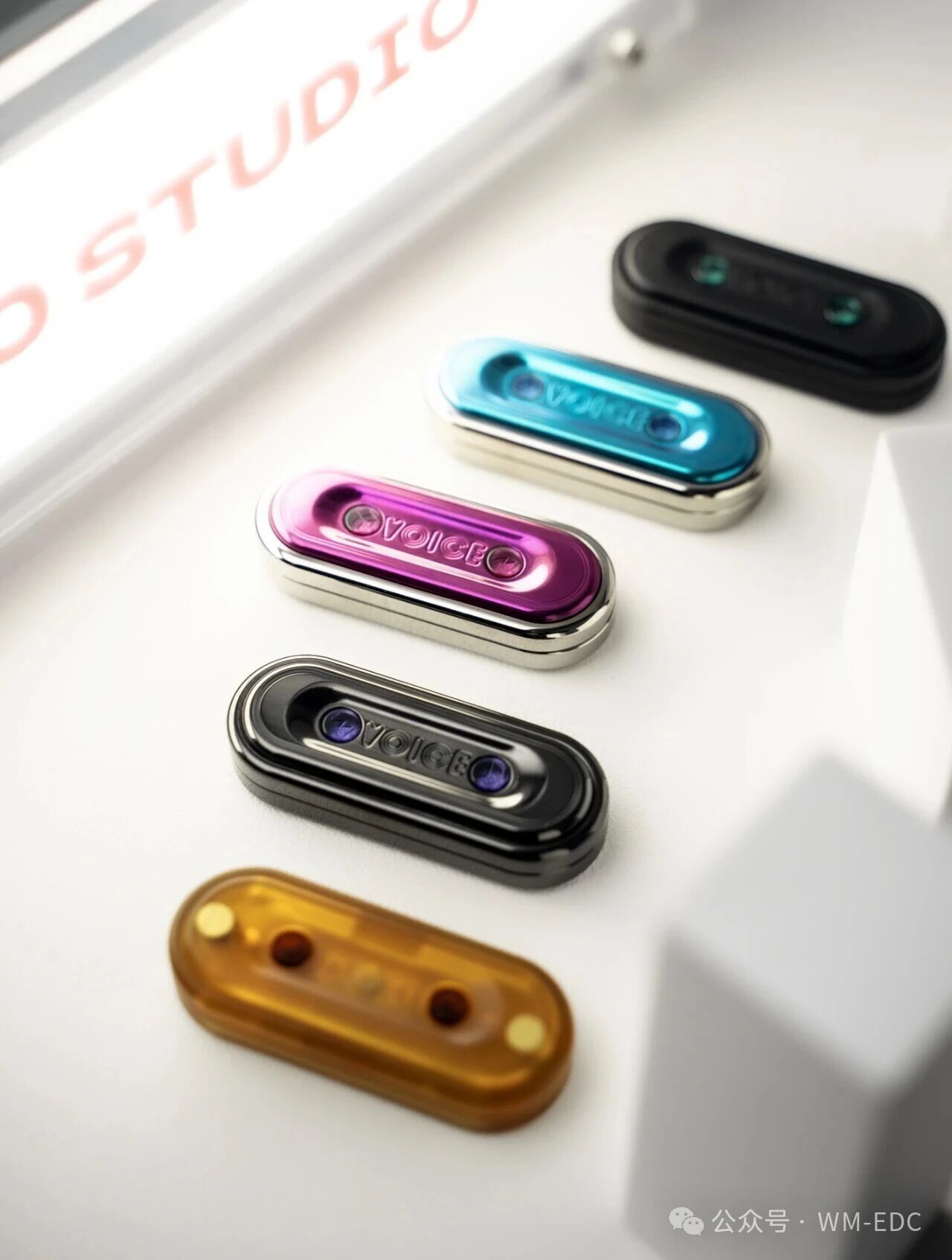 BIG WHITE EDC フィジェット RAMPART BIG WHITE EDC， EDCtoys Store ，Relieve your everyday irritability