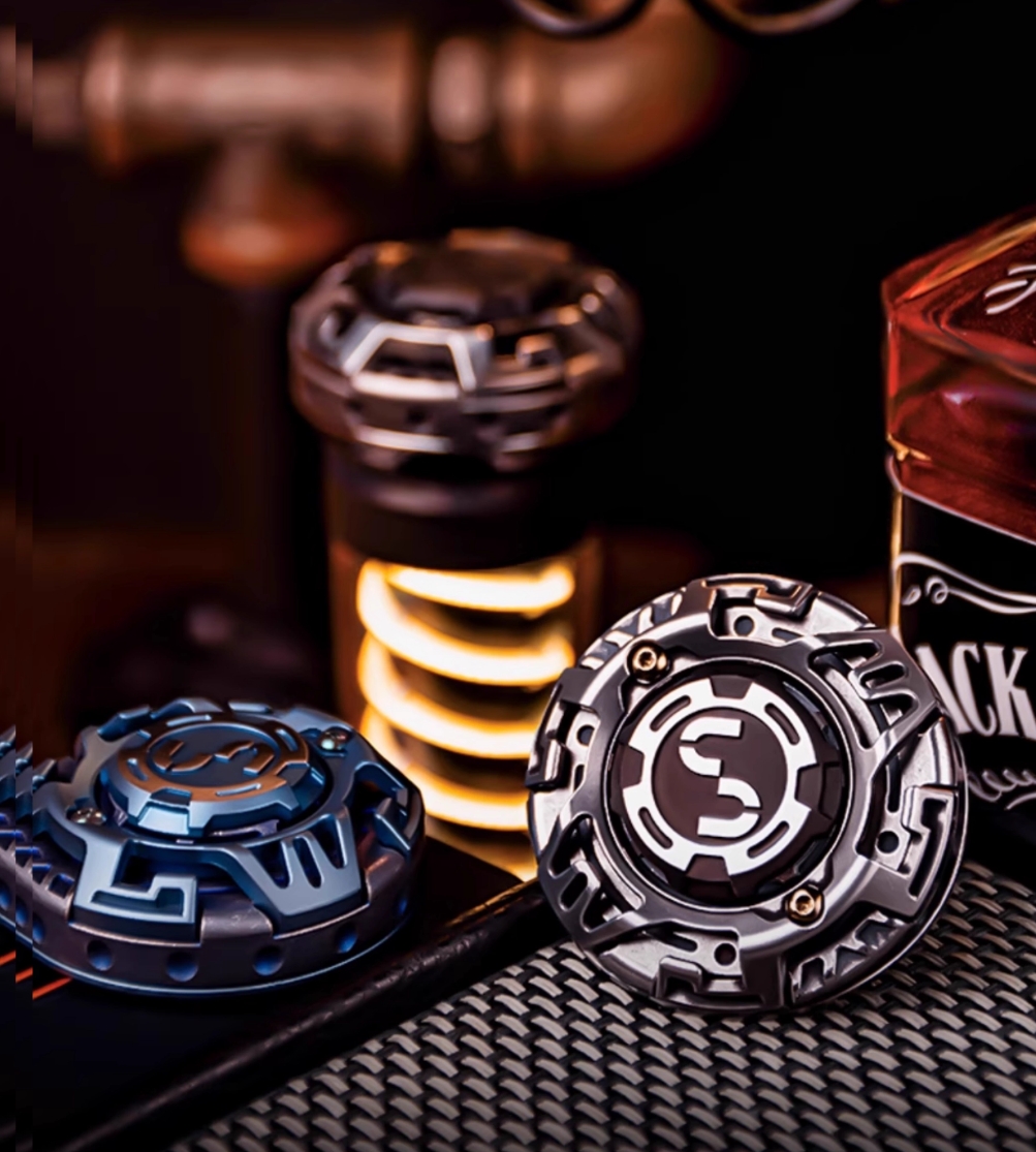 【美品】ブラックマンバ　フィジェット　スライダー EDC COOTIN COOTIN EDC ブラックマンバ マグネティックスライダー フィ