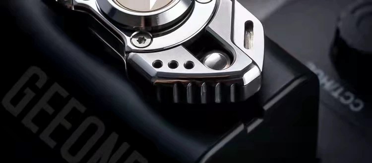 Viper Mini stainless steel finish &mdash; side view showing compact form factor