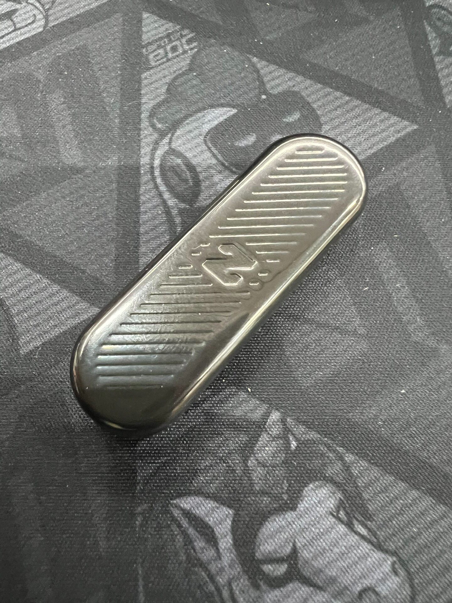 ZZ EDC Polished Zirconium DOUJIA Slider