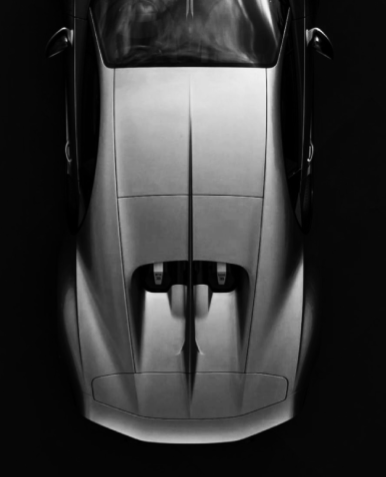 Automotive surface-design moodboard
