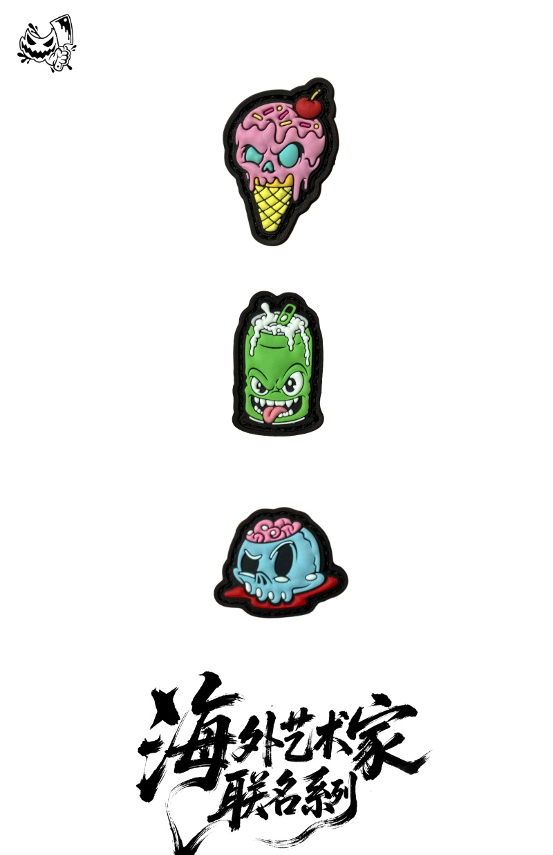 GODHAND x Overseas Artists EDC - MINI魔术贴系列 魔术贴