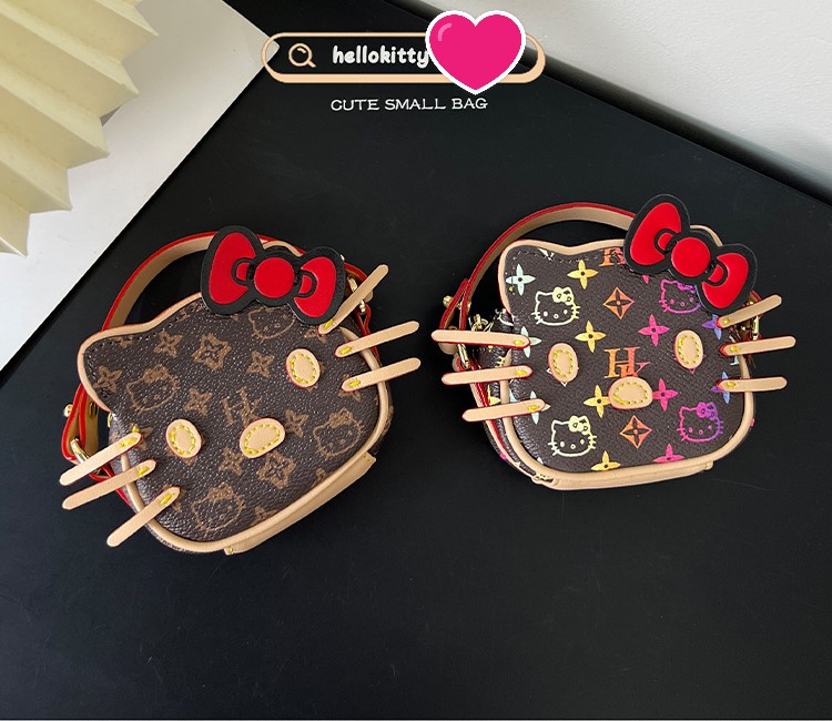Hellokitty Womens Handmade Handbag Tote Shoulder Purse Leather Crossbody Bag