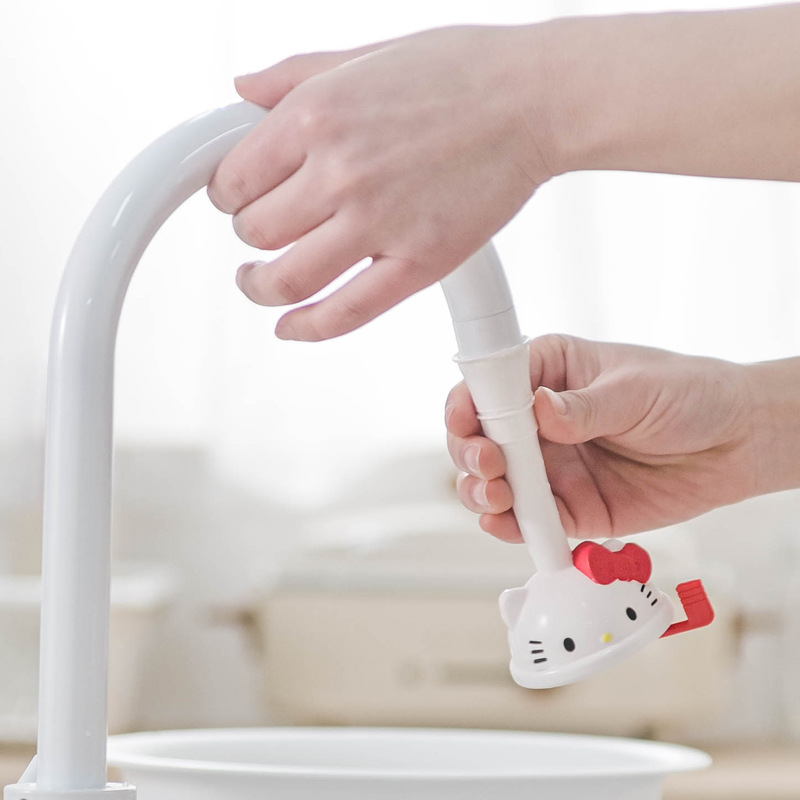 Hello Kitty faucet tap water filter｜Splash prevention
