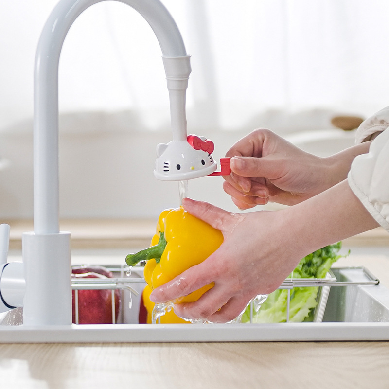 Hello Kitty faucet tap water filter｜Splash prevention