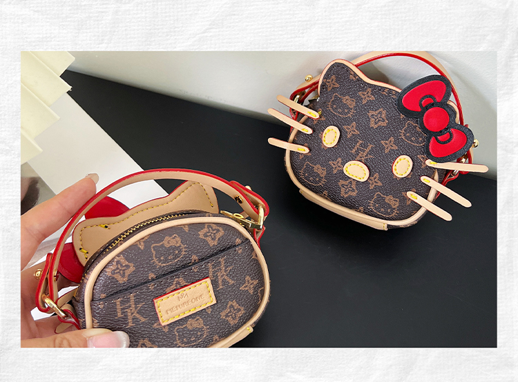 Hellokitty Womens Handmade Handbag Tote Shoulder Purse Leather Crossbody Bag