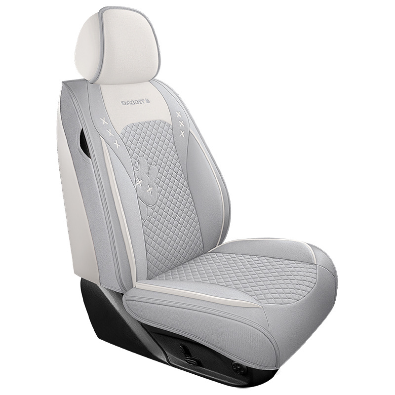 Summer All-inclusive Five-seater Fiber Linen Car Seat Cover For Ford Focus