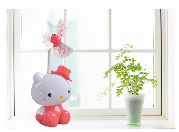 Hello Kitty USB Powered Fan Desk