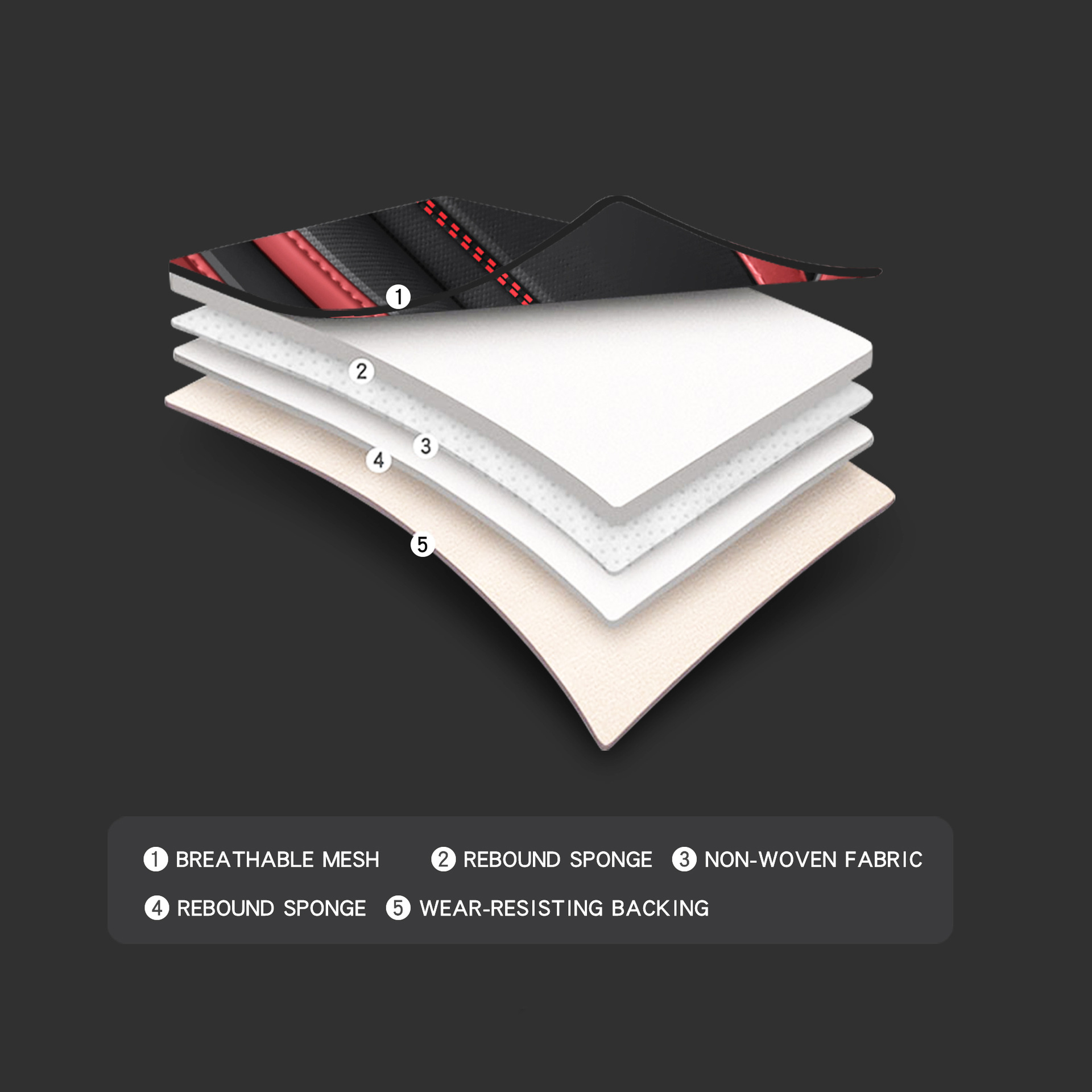 Ford F150 special leather car seat cushion