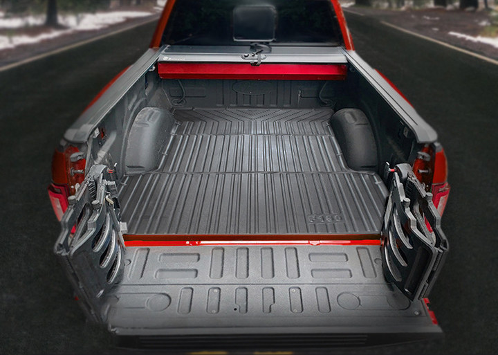 Suitable for Ford Raptor F150 special tailgate mat Waterproof wear-resistant trunk mat TPE automotive environmental foot mat