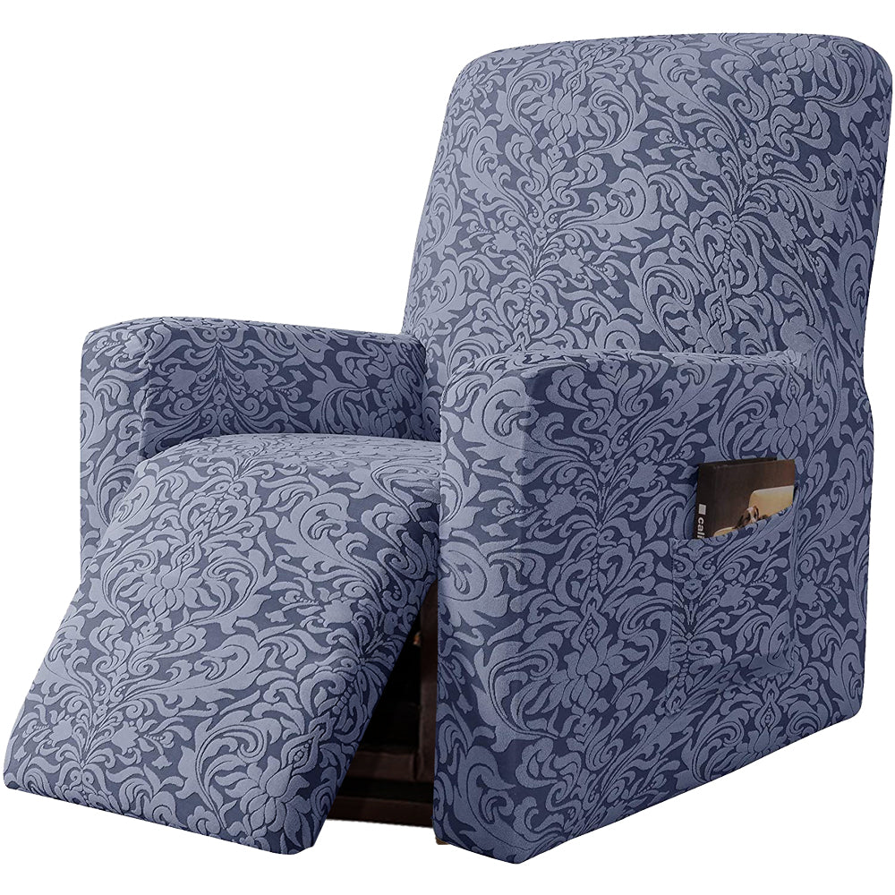 Jacquard Dustproof Stretchable Recliner Cover With L shape Covers  REC REC