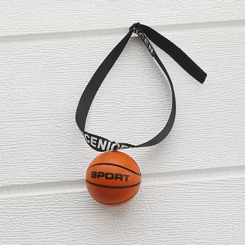 Labubu Outfits: Red Basketball Jersey Set with Accessories (No Doll Included)