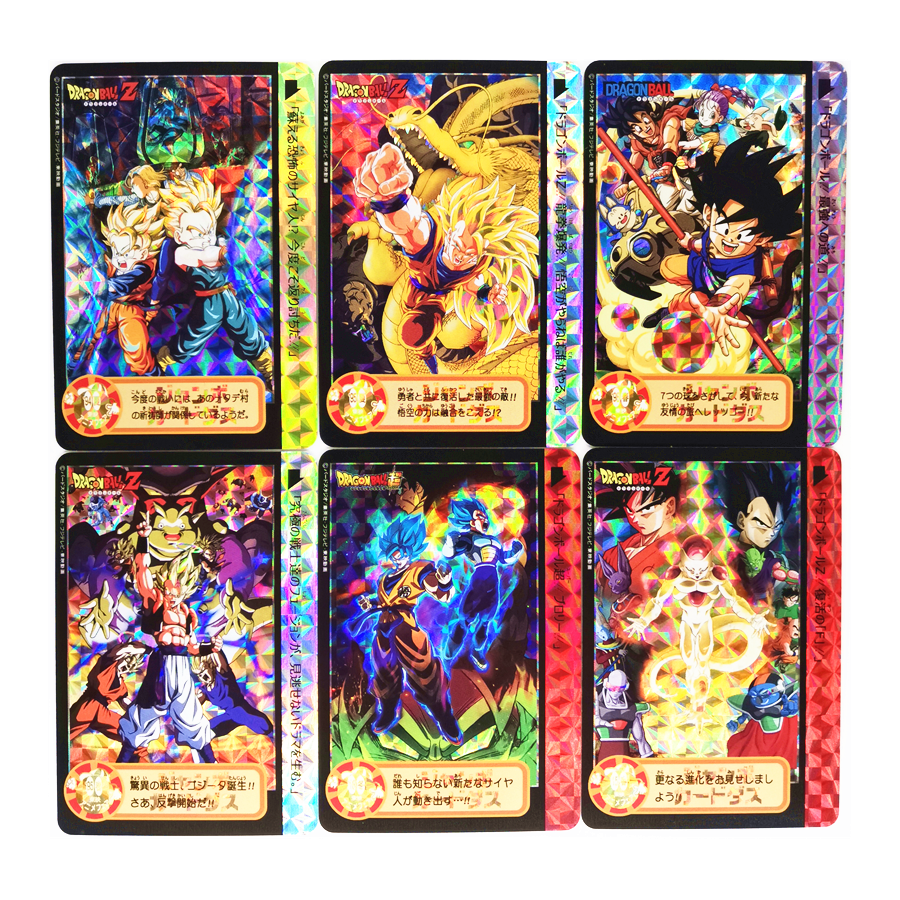 Dragon Ball Z Super Saiyan Ultra Instinct Goku Vegeta Battle Card Game Set 10pcs Heroes Collection - 1