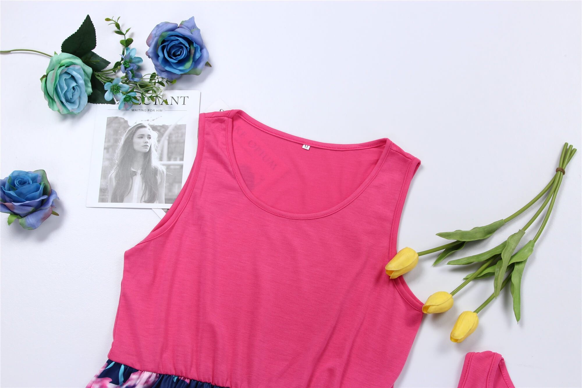 Trendy High-waist Boho Matching Maxi Dress for Mom and Me (3591448526932)