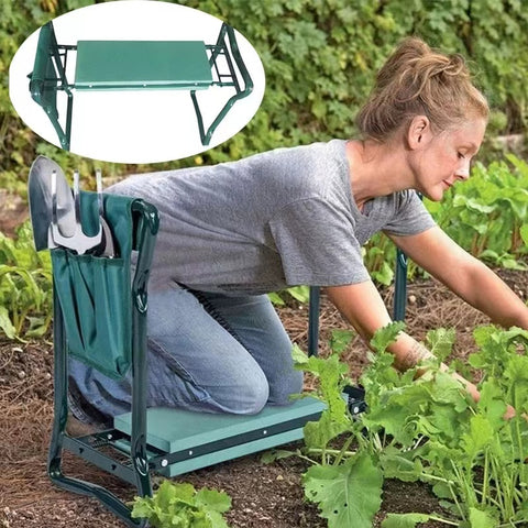Versatile 2-in-1 Garden Stool