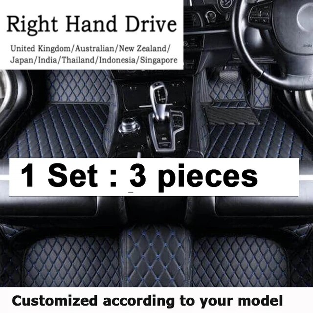 For Ford Focus Mk2 Mk2.5 2005~2015 Car Floor Mats Rugs Panel Footpads Anti-Slip Carpet Cover Cape Foot Pads Sticker Accessories