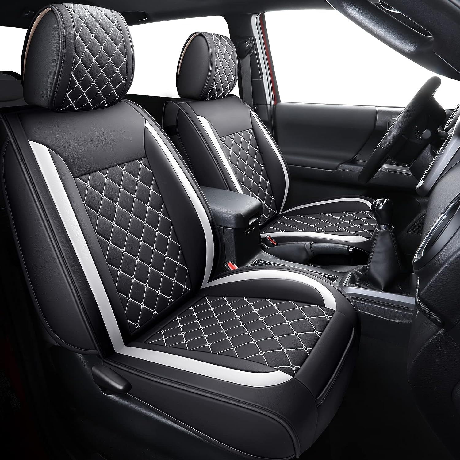 2005-2024 Nissan Frontier Leather Waterproof Car Seat Covers Full Set