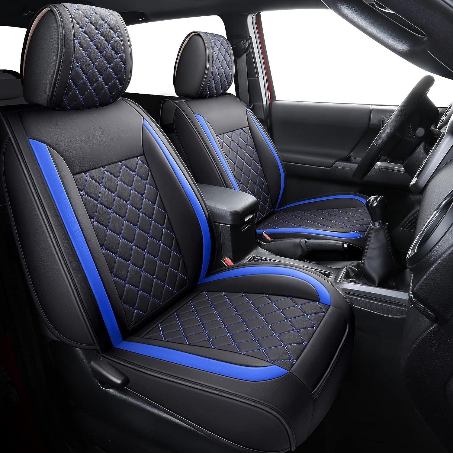 2005-2024 Nissan Frontier Leather Waterproof Car Seat Covers Full Set
