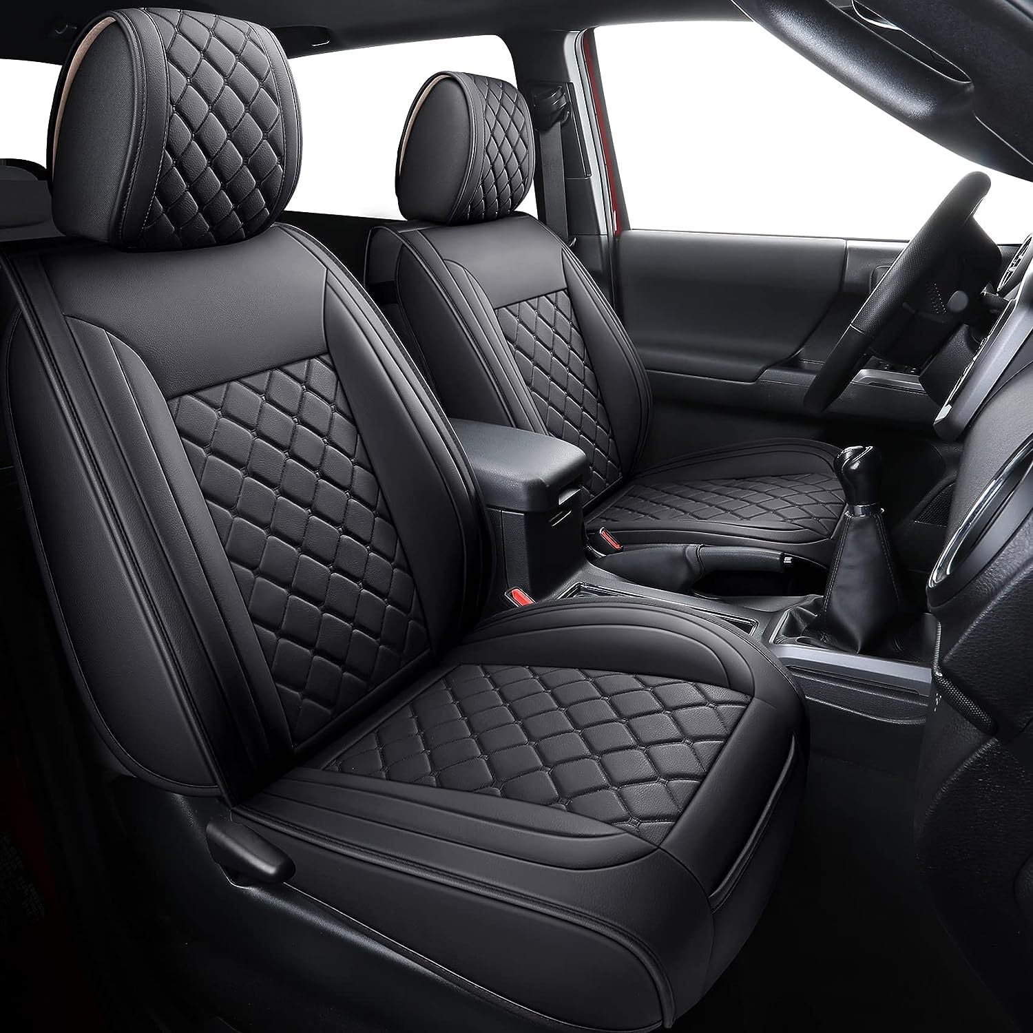 2005-2024 Nissan Frontier Leather Waterproof Car Seat Covers Full Set