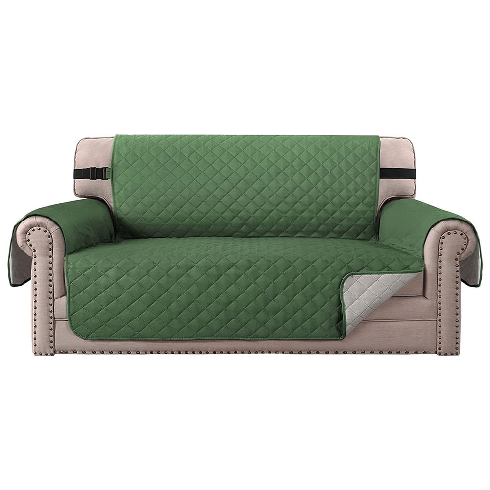 Sanmadrola 100% Waterproof Sofa Cover Machine Washable Couch Cover Love Seat Slipcover