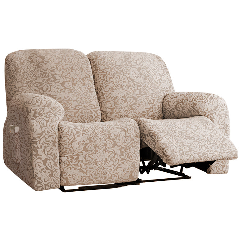 Jacquard Dustproof Stretchable Recliner Cover With L shape Covers  REC REC