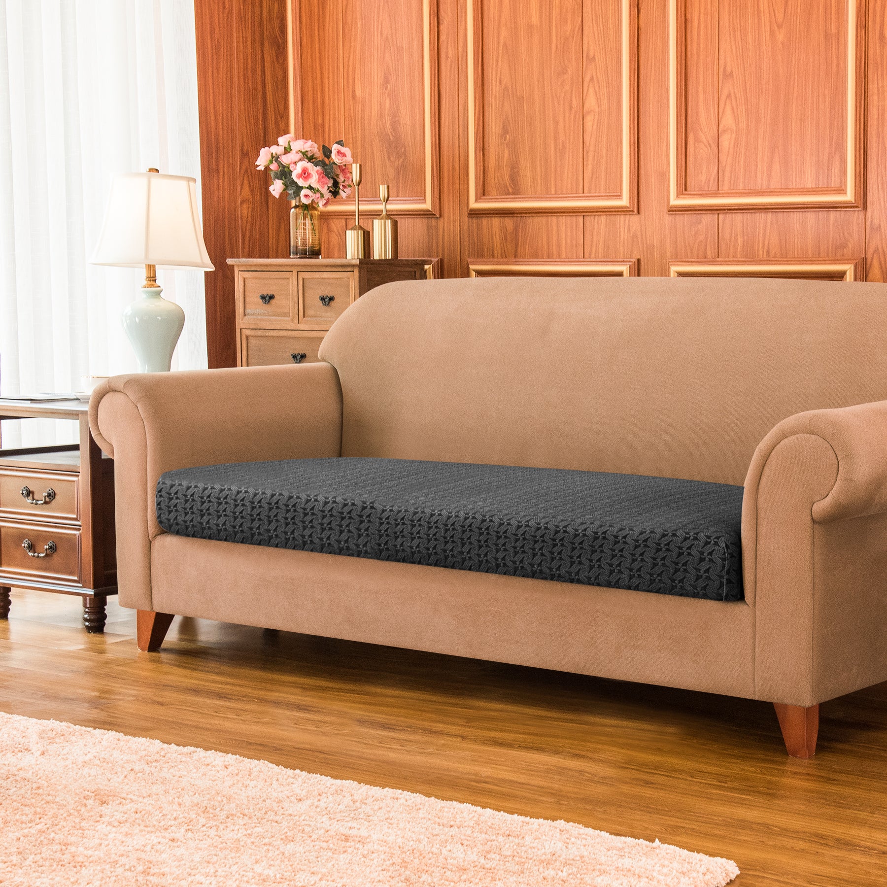 Windmill Retro Stretch Sofa Cushion Cover