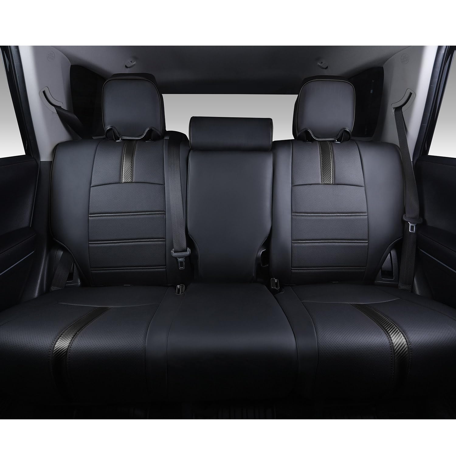 Leather Full Set  Seat Covers For Toyota 4runner 2011-2022 (2-Row,5 Seats Model ONLY)