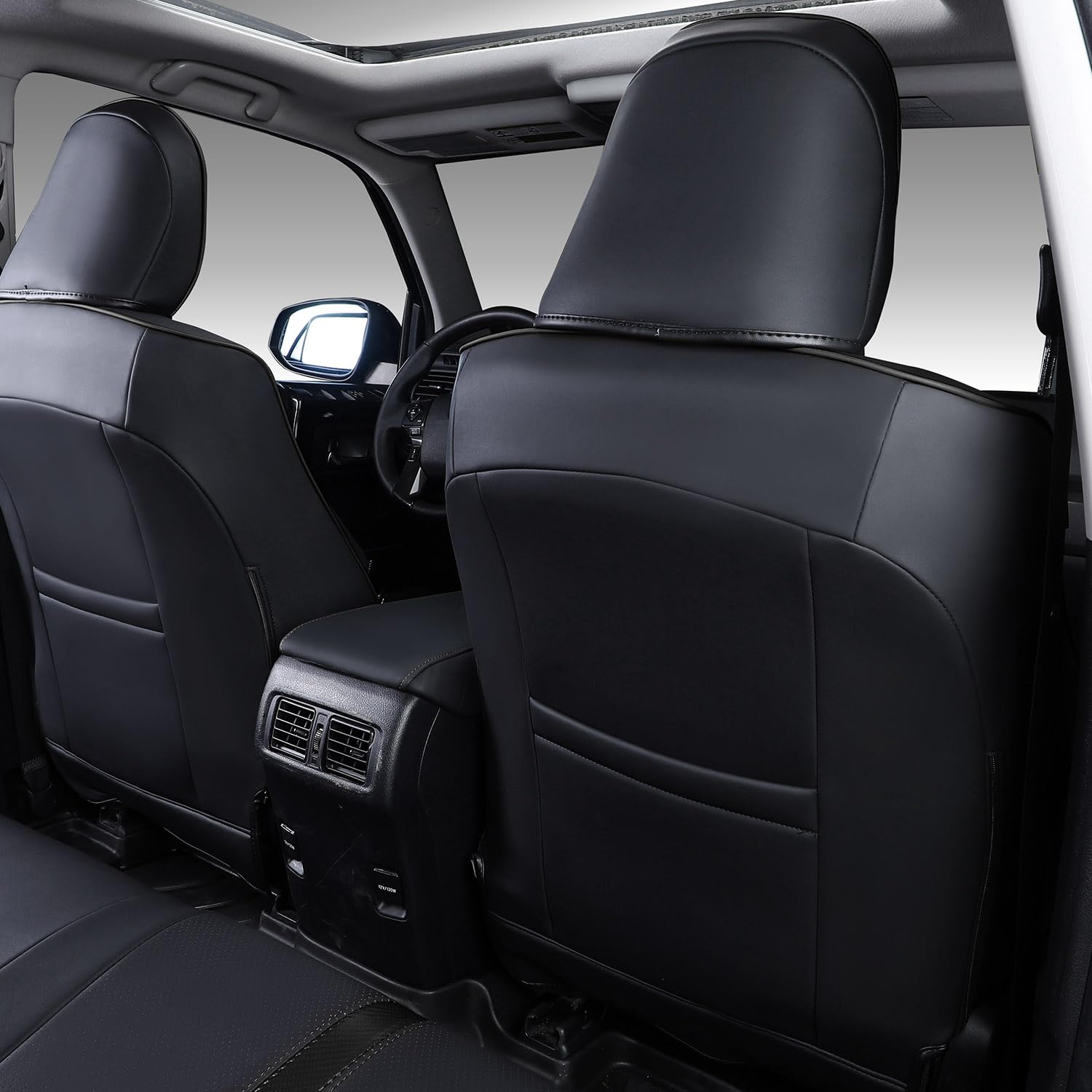 Leather Full Set  Seat Covers For Toyota 4runner 2011-2022 (2-Row,5 Seats Model ONLY)