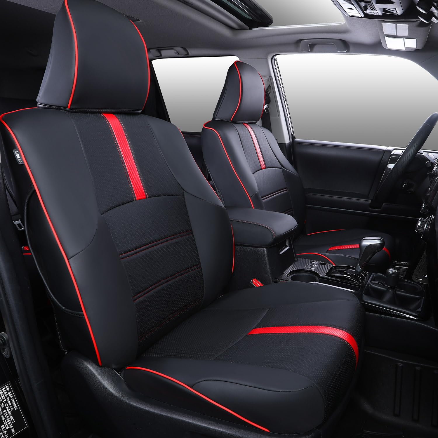 Leather Full Set  Seat Covers For Toyota 4runner 2011-2022 (2-Row,5 Seats Model ONLY)