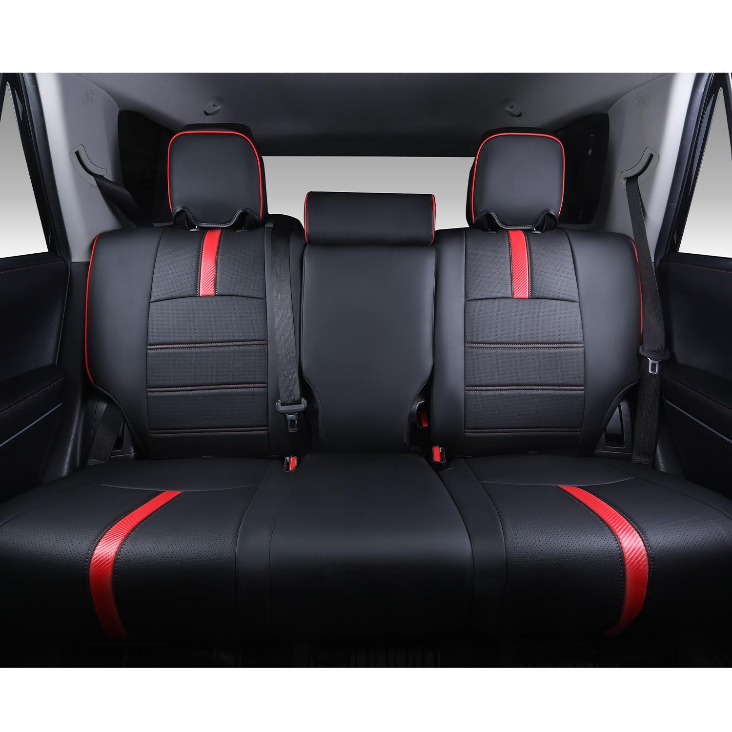 Leather Full Set  Seat Covers For Toyota 4runner 2011-2022 (2-Row,5 Seats Model ONLY)