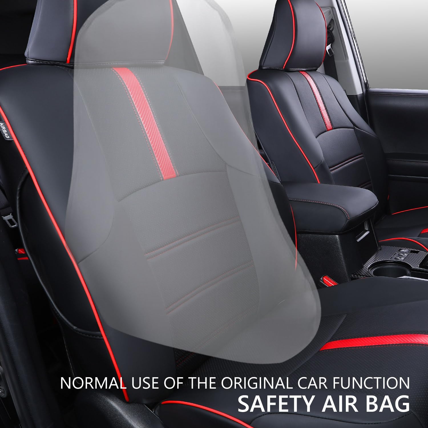 Leather Full Set  Seat Covers For Toyota 4runner 2011-2022 (2-Row,5 Seats Model ONLY)