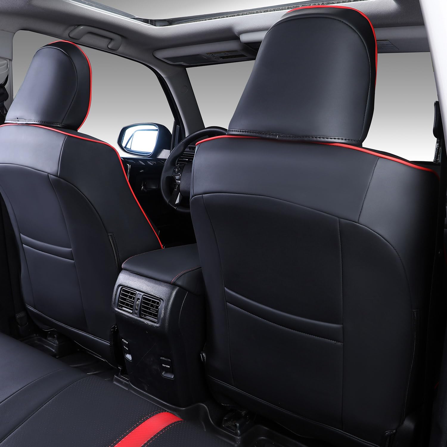 Leather Full Set  Seat Covers For Toyota 4runner 2011-2022 (2-Row,5 Seats Model ONLY)