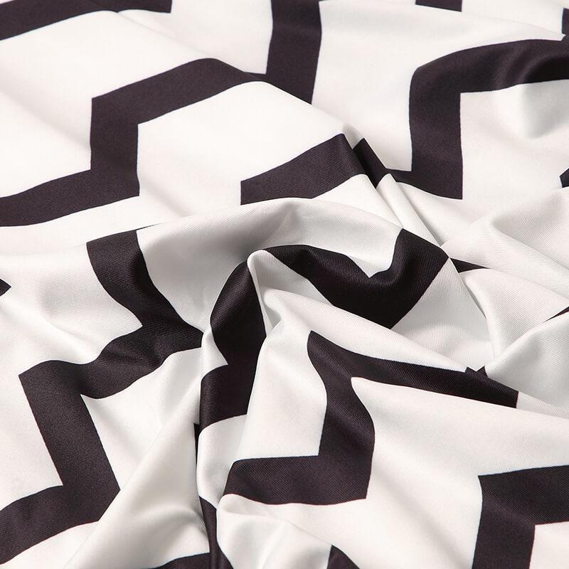 Mom and Me Trendy Sleeveless Wave Striped Dress (2536796094548)