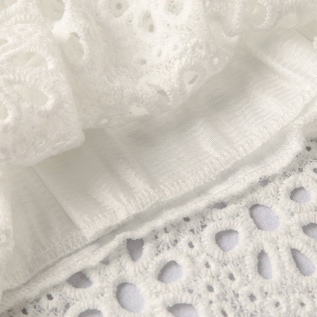 Floral Lace Dress Mini Dress For Mom And Girls (3580366192724)