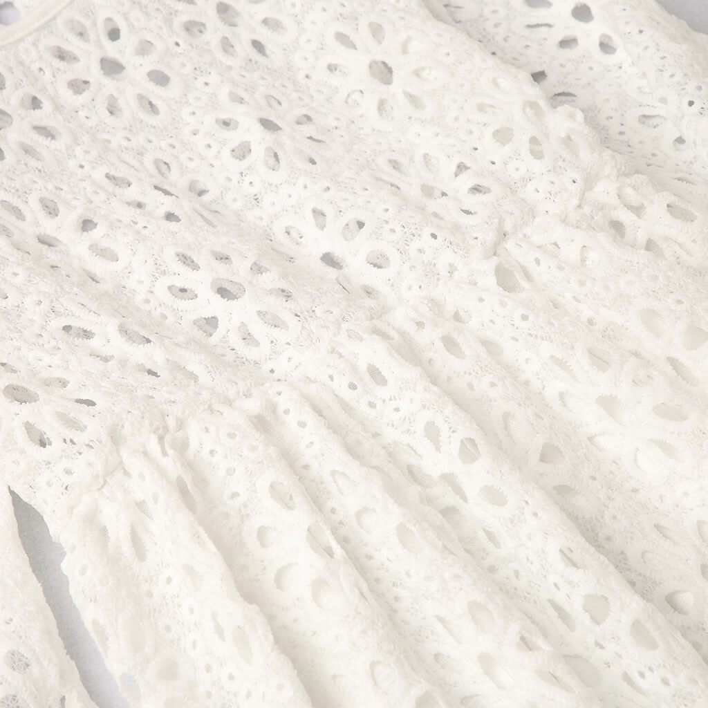 Floral Lace Dress Mini Dress For Mom And Girls (3580366192724)