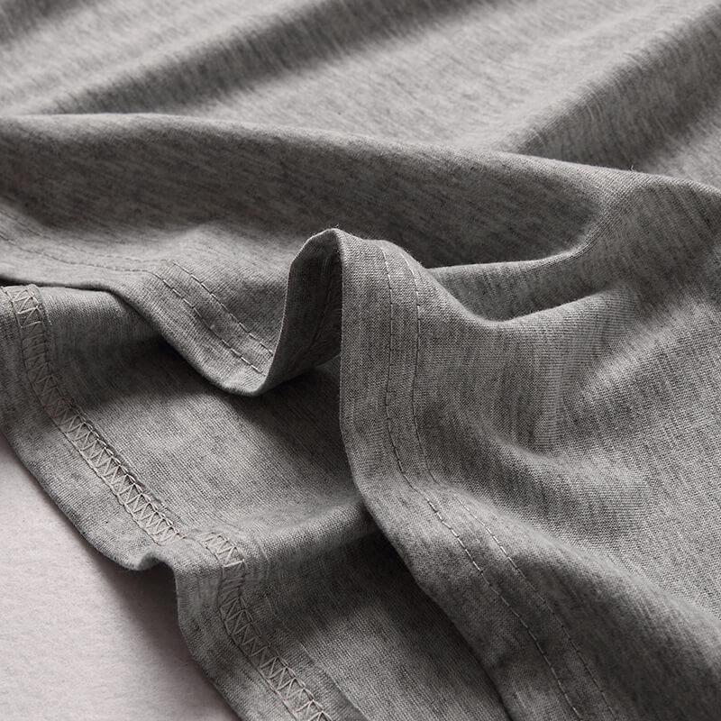 Pink-gray Long-sleeve Stitching Striped Matching Dresses (3646340071508)