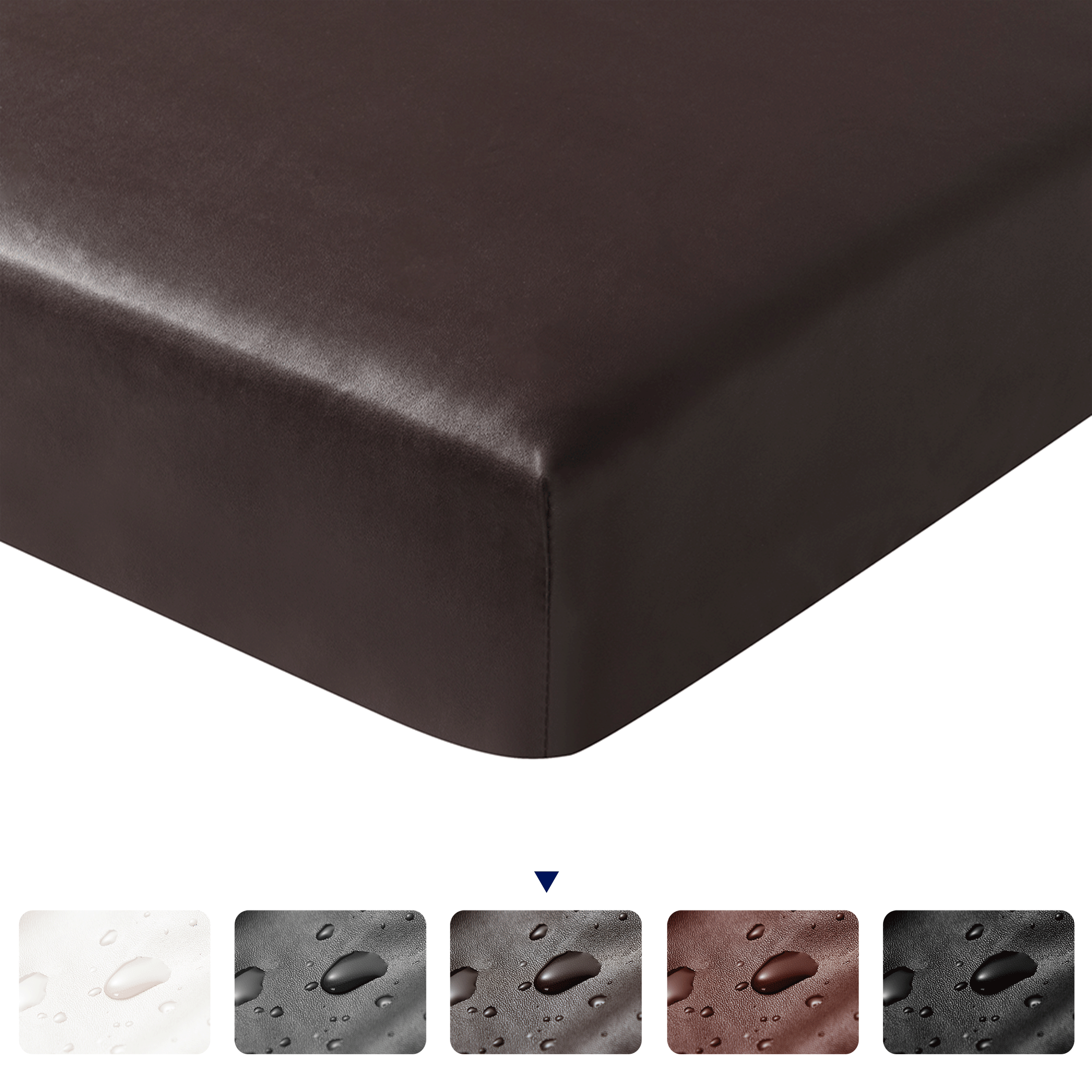 Thibault PU Leather Stretch Sofa Cushion Cover