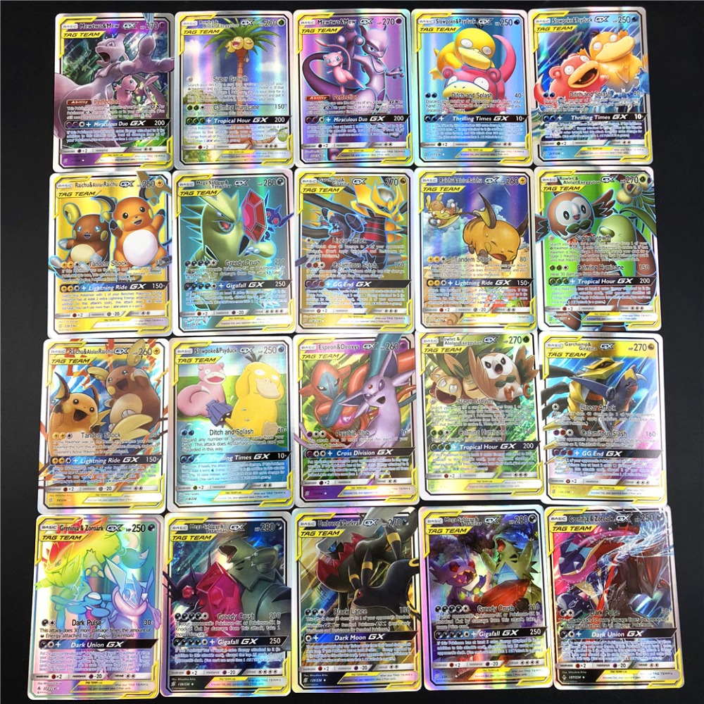 200pcs Pokemon Trading Card Game Collection Set English Version Fun Kids Toy For Children - 4