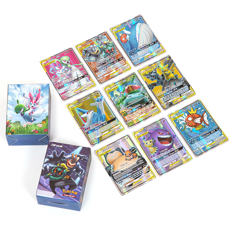 200pcs Pokemon Trading Card Game Collection Set English Version Fun Kids Toy For Children - 1