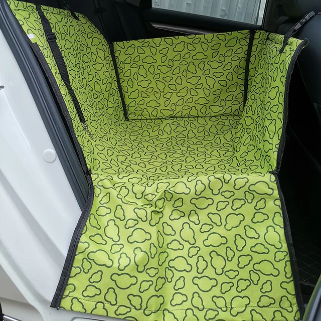 Dog Car Seat Cover Waterproof Pet Travel Dog Carrier Hammock Car Rear Seat Protector Mat Safety Carrier Dogs Cats Car Seat Bag