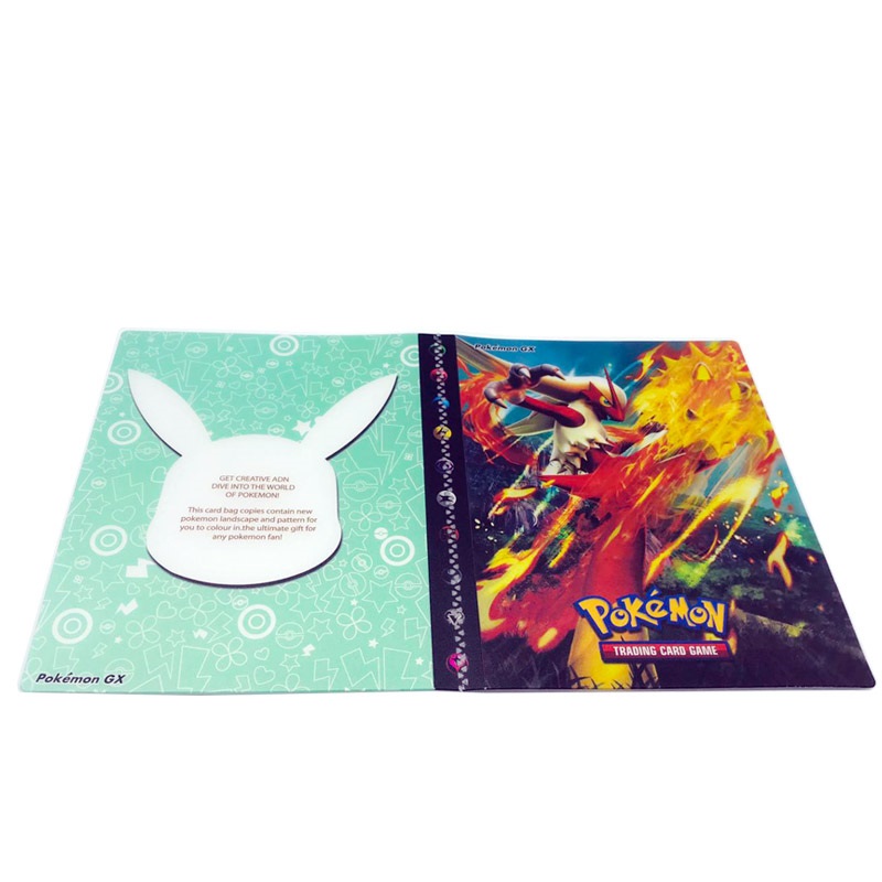 Pikachu Pokemon Cards Album 240 Pcs Pocket Monster Cartoon Anime Card Holder Book Perfect Kids Toy Gift 23 Unique Styles - 6