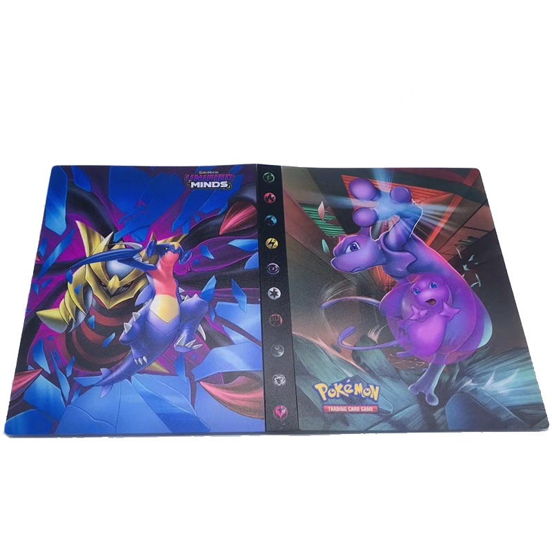 Pikachu Pokemon Cards Album 240 Pcs Pocket Monster Cartoon Anime Card Holder Book Perfect Kids Toy Gift 23 Unique Styles - 23