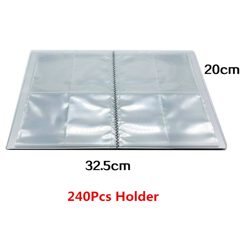 Pikachu Pokemon Cards Album 240 Pcs Pocket Monster Cartoon Anime Card Holder Book Perfect Kids Toy Gift 23 Unique Styles - 1